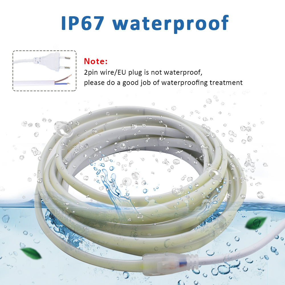 220V IP67 Wasserdichte COB Led – Outdoor Power Strip Weatherproof Bewertung und Preis