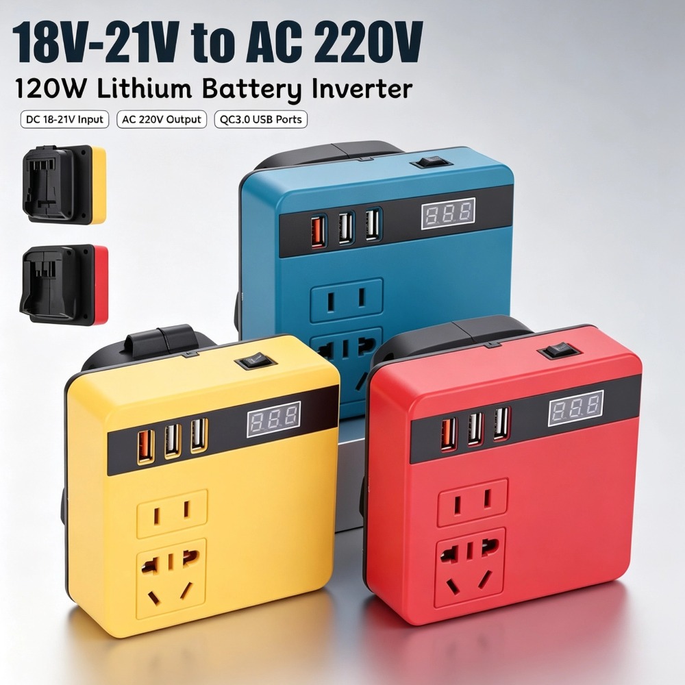 120W DC 18-21V zu AC 220V Stro – Ac Outdoor Power Bewertung und Preis